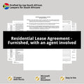 Residential Lease Agreement Template - Furnished - With Agent Involvement - South Africa