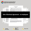 Sale of Business Agreement Template - No Employees - South Africa