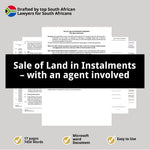 Sale of Land in Instalments - with an agent involved