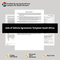 Sale of Vehicle Contract Template - South Africa