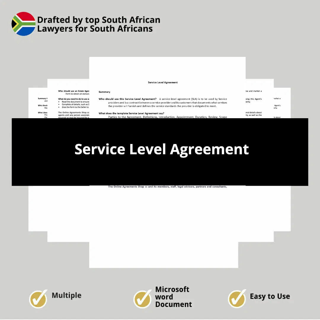 Service Level Agreement