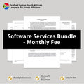 Software Services Bundle with Monthly Fee