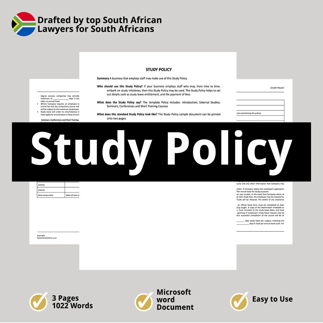 Study Policy 1