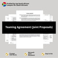 Teaming Agreement Template - South Africa
