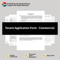 Tenant Application Form Template - Commercial - South Africa