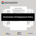 Termination of Employment Policy Template - South Africa