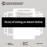 Terms of Listing an Advert Online 1