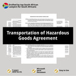 Transportation of Hazardous Goods Agreement 1
