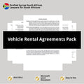 Vehicle Rental Agreement Template Pack for South Africa