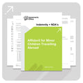 Affidavit Template - Minor Child Travelling Abroad - South Africa