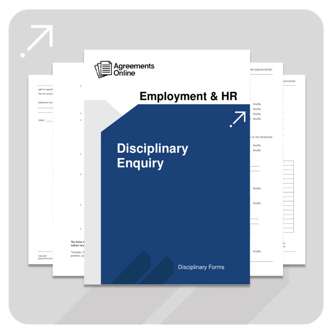 Disciplinary Enquiry Procedure Template - South Africa