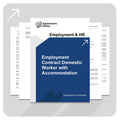 Domestic Worker Contract Template - With Accommodation - South Africa
