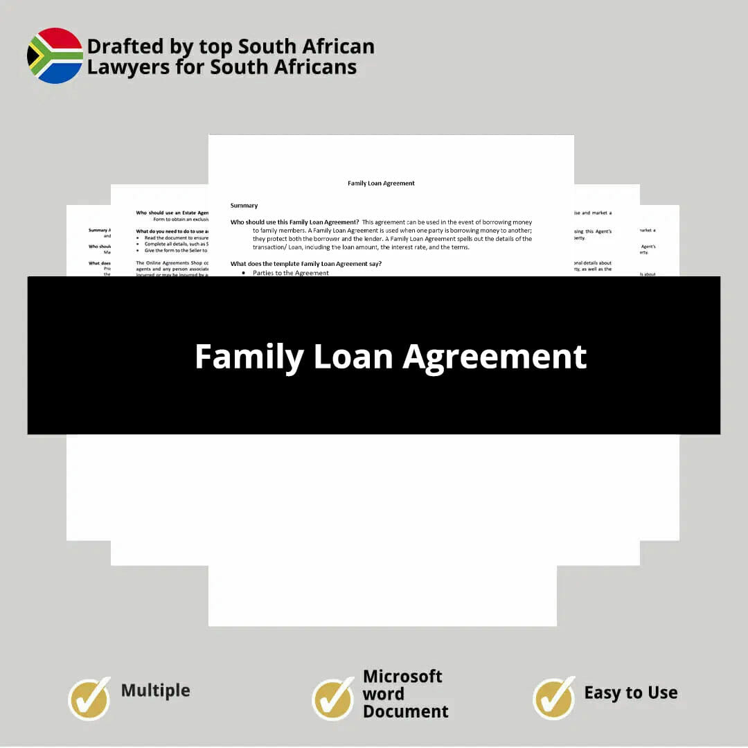 family loan agreement