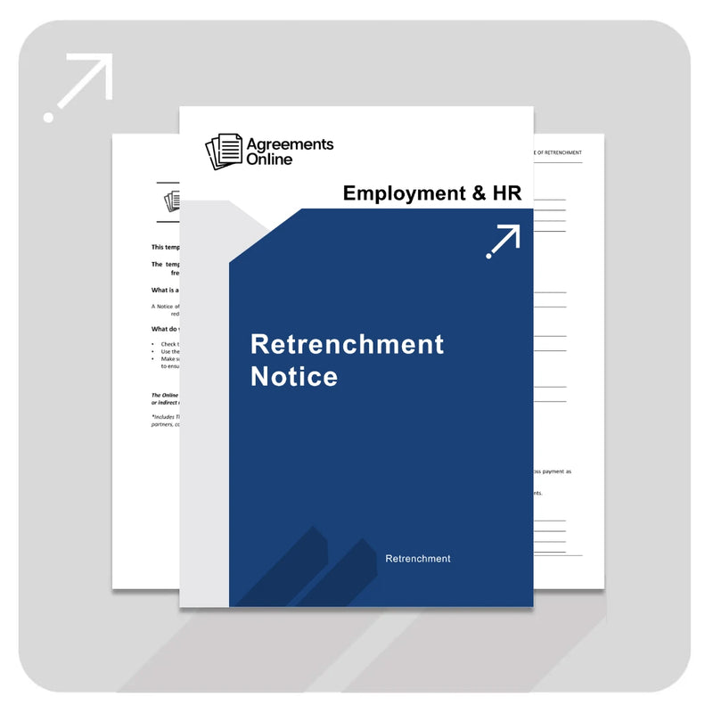 Retrenchment Notice Template - South Africa