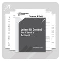 Letters of Demand Template - Clients Account - South Africa