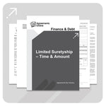 Limited Surety Template - Time and Amount - South Africa