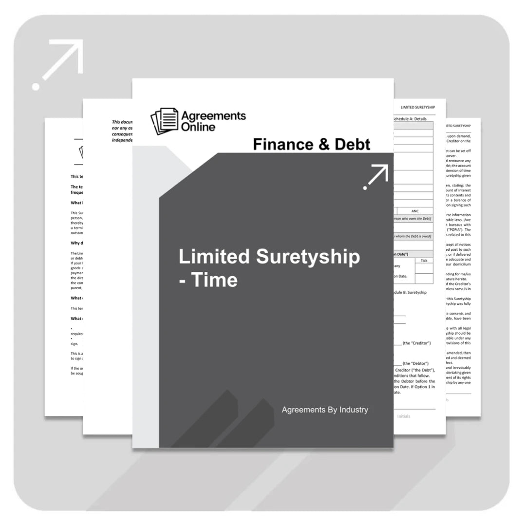 Limited Surety Template – By Time - South Africa