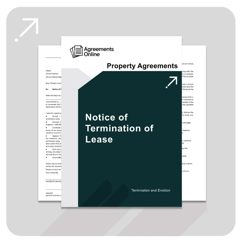 Notice of Termination of Lease Template - South Africa