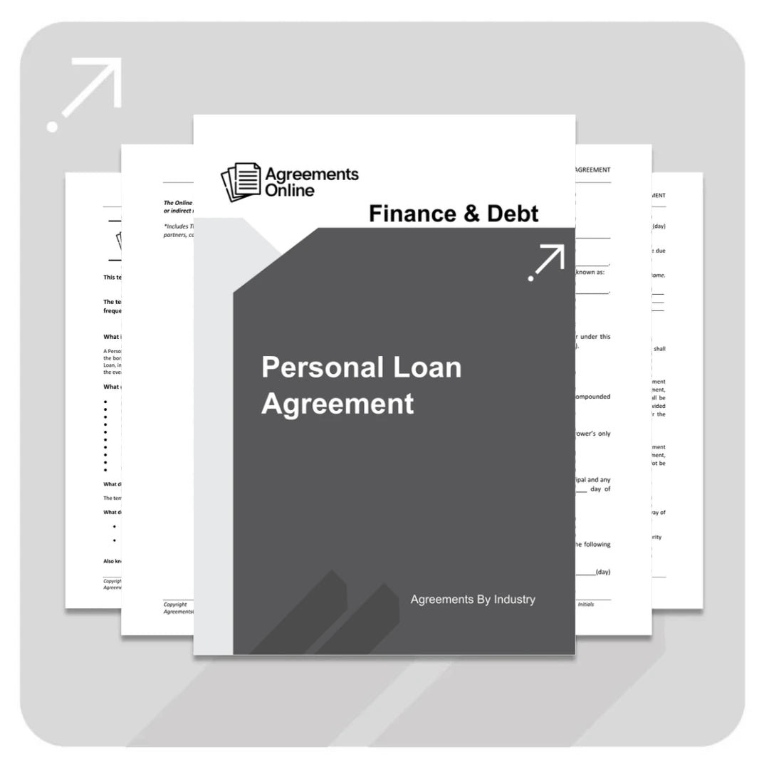 Personal Loan Agreement Template - South Africa