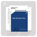 Sale of Leave Form Template - South Africa