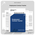 Teacher Employment Contract Template - South Africa