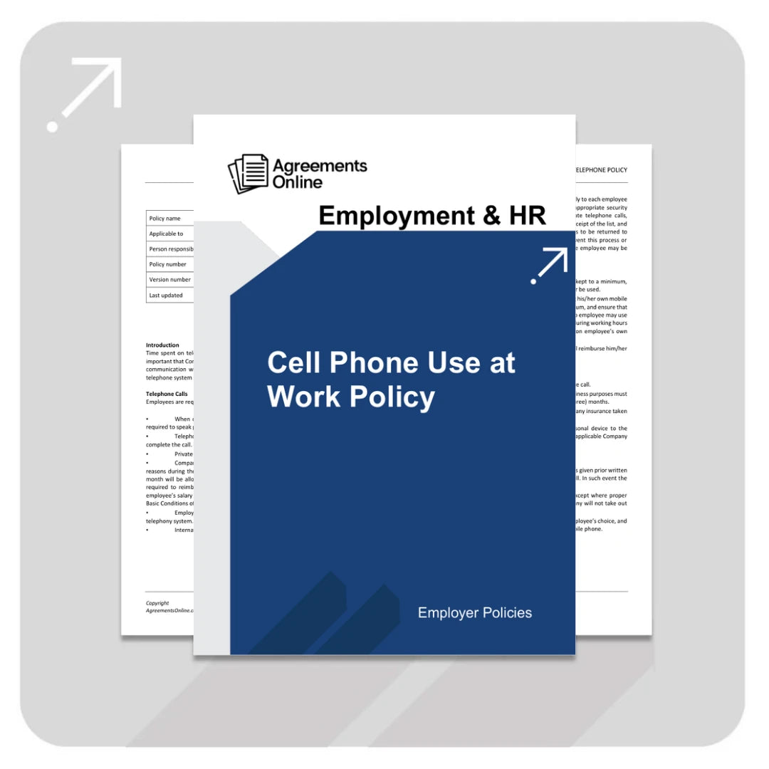 Telephone Policy Template - South Africa