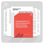 Transportation of Goods Agreement Template – General Cargo - Comprehensive - South Africa